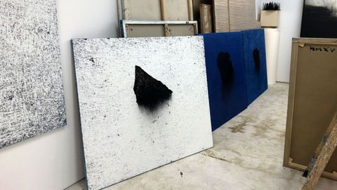 Obras de la serie �Nowhere Island� de Hugo Fontela