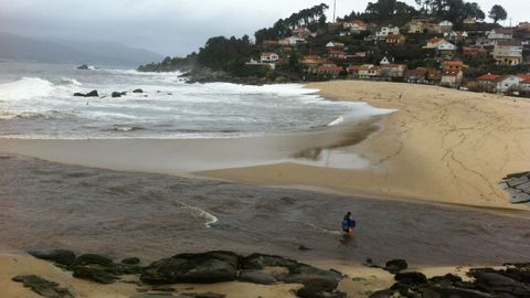 Playa de Loira, en Marn