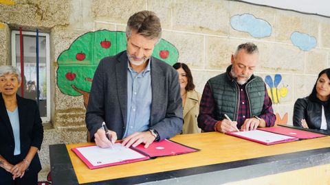 Alberto Varela e Mario Trigo, presidente da Asociaci�n BATA
