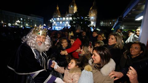 Los Reyes Magos, en A Coru�a