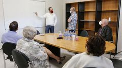 Telmo Ucha y Armando Ojea visitaron la sede de Afaor
