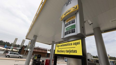 La ENI de A Revolta ten�a ayer el di�sel m�s barato de la zona.