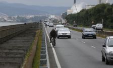 El Concello propone que se reduzca la velocidad en la PO-11 para mejorar la seguridad ciclista. 