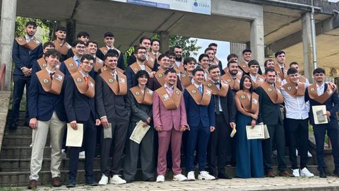 Graduaci�n de la cuarta promoci�n de Rob�tica de la Escola Polit�cnica Superior de Lugo
