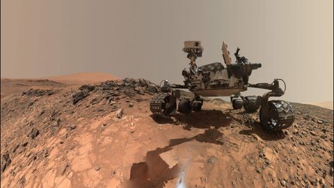 La Nasa muestra pruebas de posible vida en Marte