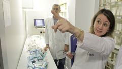 Isabel Mart�n, jefa de Farmacia del Chuac