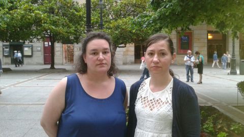 Ana Bel�n Longo y Almudena Albal