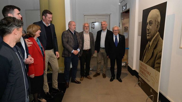 Inauguraci�n en A Coru�a de la exposici�n sobre Reim�ndez Portela