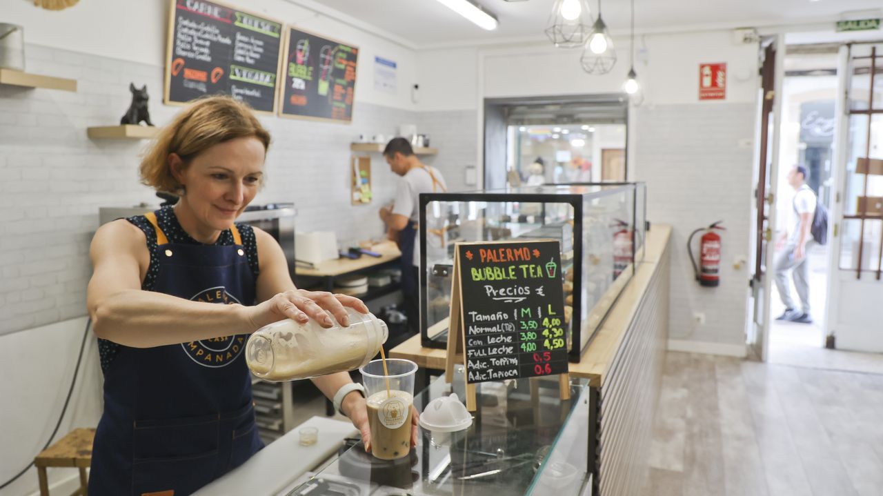 El «bubble tea» triunfa en Ferrol