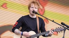 Ed Sheeran.El cantante britnico Ed Sheeran