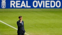 Jos� �ngel Ziganda, en la banda del Carlos Tartiere