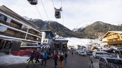 Una imagen de la estaci�n de Ischgl en noviembre del 2013