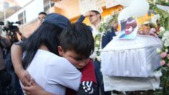 Funeral por la ni�a mexicana F�tima