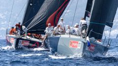 Lance de la regata del jueves de la Copa del Rey Mapfre.