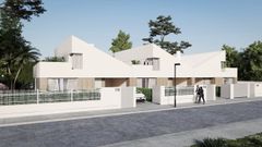 Recreaci�n de c�mo ser�n los chal�s de la promoci�n Silvana en A Zapateira