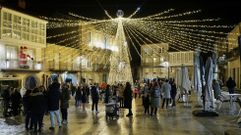 Ribadavia encendió la Navidad este viernes.