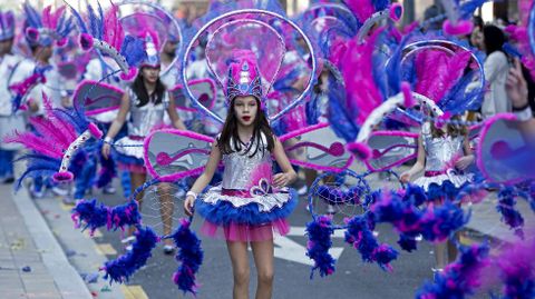 Desfile de Carnaval en Pontevedra