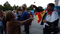 Tensi�n en el centro de A Coru�a por el desaf�o�separatista�catal�n