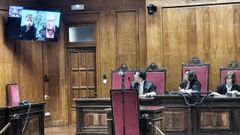 El joven y su abogado comparecieron por videoconferencia ante el tribunal