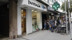 El suceso se produjo en el garaje situado junto a la farmacia de Frei Rosendo Salvado