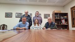 La junta provisional de la Mancomunidade de Montes de Pontevedra