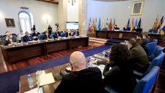 Foto de archivo de un pleno de la Diputaci�n de Lugo