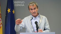 El director del Centro de Coordinaci�n de Alertas y Emergencias Sanitarias (CCAES) del Ministerio de Sanidad, Fernando Sim�n
