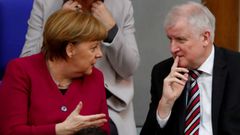 Merkel y Seehofer