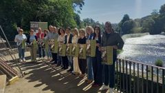 Representantes de los municipios que participan en el programa presentaron el calendario del 2026 en el Coto de Ximonde, en Vedra