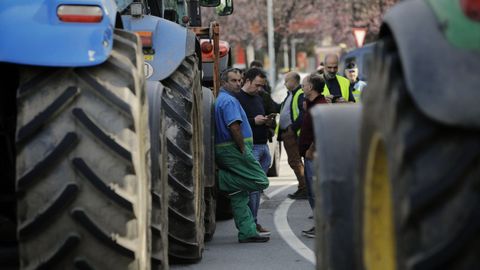 Ms imgenes de los ganaderos y agricultores concentrados en A Corua