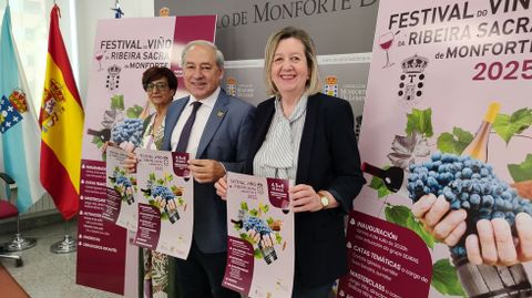 El alcalde José Tomé presentó el festival este sábado en un acto con las concejalas Gloria Prada y Marina Doutón