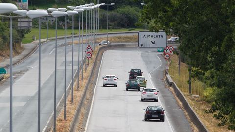 La zona en la que est� instalado el radar fijo de A Malata es la que genera la mayor cantidad de multas