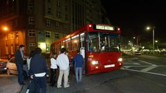 Bus b�ho en A Coru�a