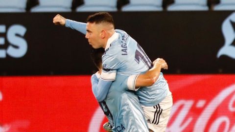 Celta-Elche (3-1) el 12 de febrero del 2021.