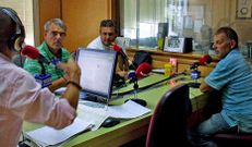 El martes comenz� la tertulia futbol�stica de �La Voz del Deporte�.