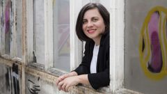 Imaxe tomada nunha pr�ctica de retratos na Escola de Fotograf�a de Diana Fajardo