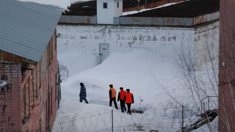Prision de la regi�n de Vladimir donde est� preso Navalni