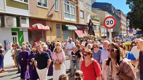 El buen tiempo acompa�� en la procesi�n