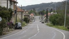 Localidad de Laias, en Cortegada