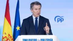 Feijoo manda a la jueza sus mensajes con Maz�n el d�a de la dana