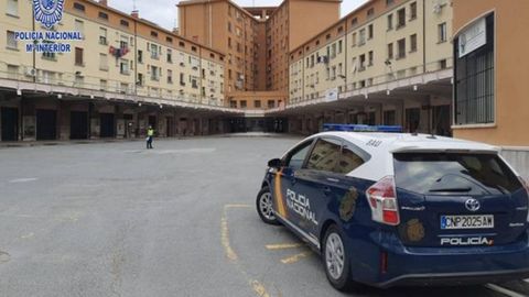 Estaci�n de autobuses de Logro�o, donde se detuvo al presunto agresor