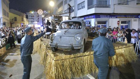 Un control de tr�fico fue recreado en uno de los carros m�s ocurrentes