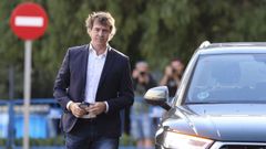 David S�nchez, hermano del presidente del Gobierno, a su llegada a una de las sesiones del juicio.