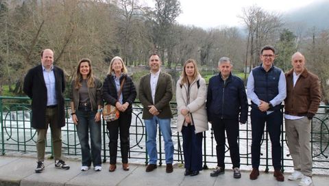 Autoridades en la presentaci�n del Campeonato de Espa�a de Trailrunning en la modalidad Short Trail individual y clubs