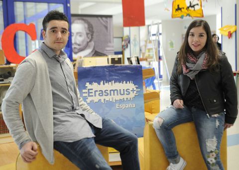 Noelia Pereira Penela y Luis Muñiz López se embarcan en una aventura europea.
