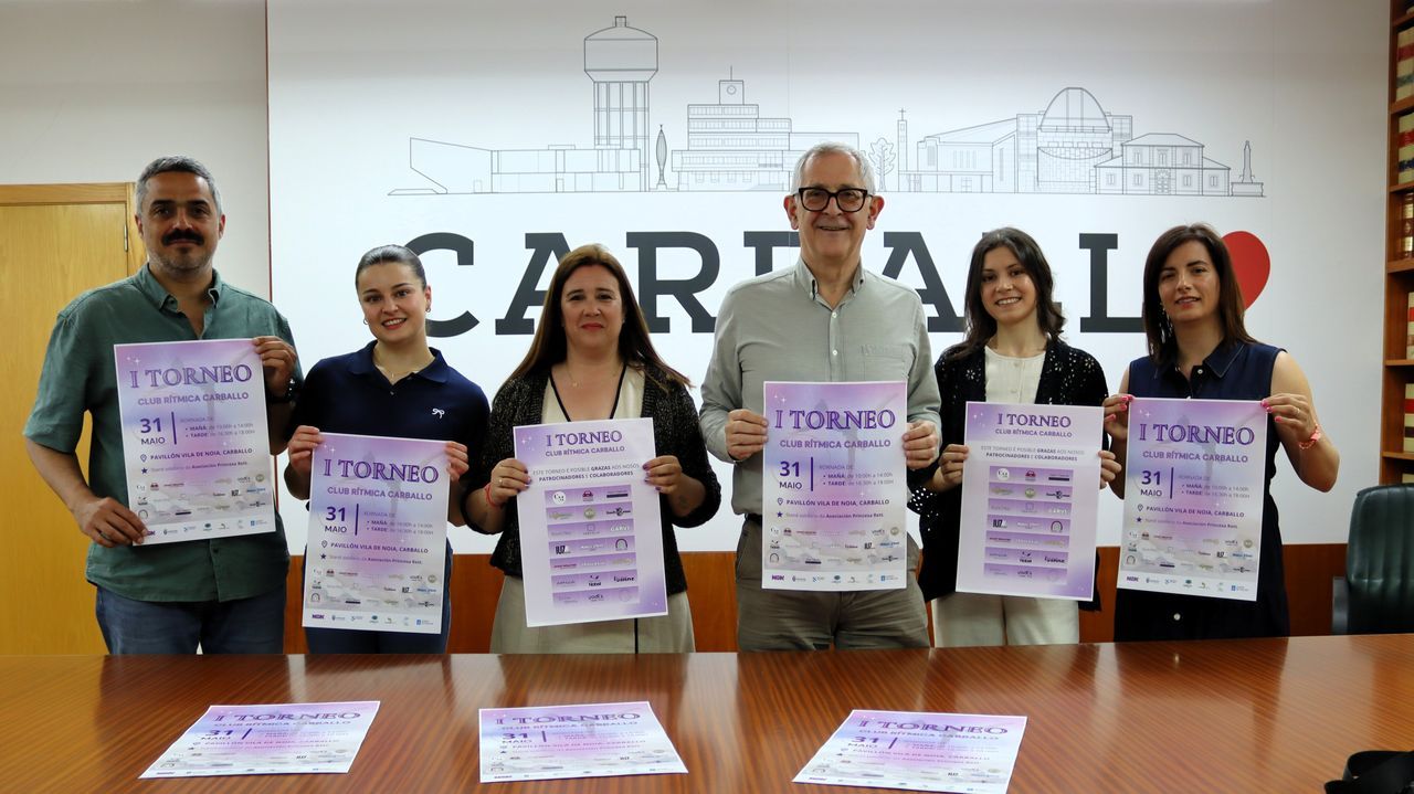 El primer Torneo Club Rítmica Carballo reunirá a más de 400 gimnastas este sábado
