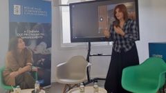 Charla taller de Lucía Freitas en el Polo de Emprendemento de Verín.