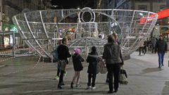 En streaming: Vigo enciende las esperadas luces de Navidad