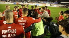 El partido entre la UD Ourense y el Pontevedra en el estadio de O Couto, en imgenes