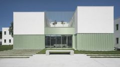 Edificio del Centro de Innovaci�n de FP de Galicia, en Ourense
